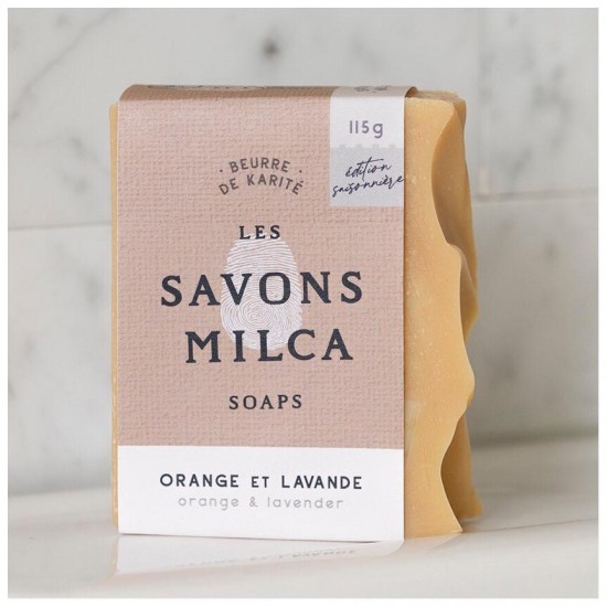 Savon Orange et lavande (115g)